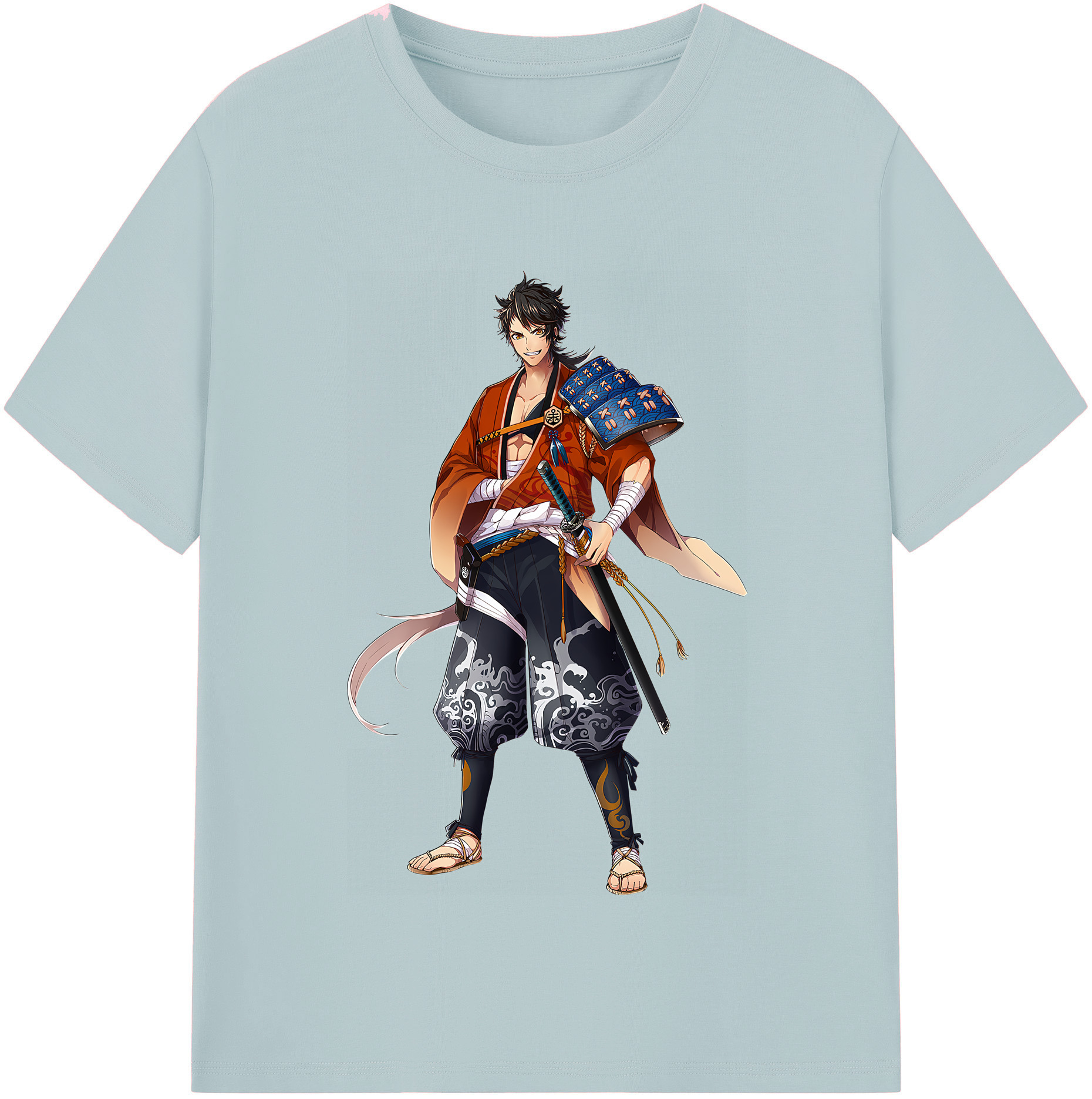 （画像用） 刀剣乱舞 Touken Ranbu 綿100％半袖Tシャツ（フロントプリント）